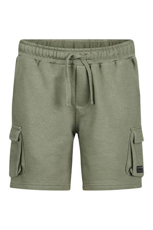 regular waist sweatshort groen