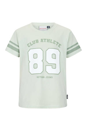 T-shirt mintgroen