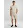 Cars relaxed sweatshort beige