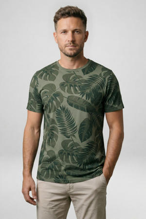 regular T-shirt groen