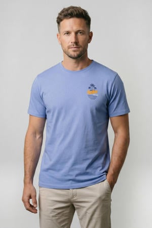 regular T-shirt lavendel