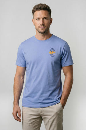 regular T-shirt lavendel