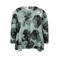 Zhenzi gebloemde pullover ecru