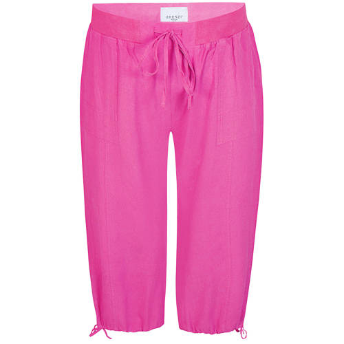Zhenzi straight regular waist broek roze afbeelding