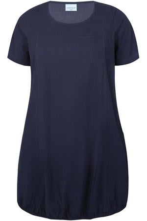 T-shirtjurk donkerblauw