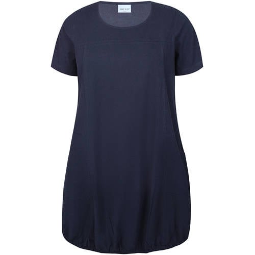 Zhenzi T-shirtjurk donkerblauw afbeelding