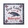 Deus Ex Machina bandana met all over print donkerblauw