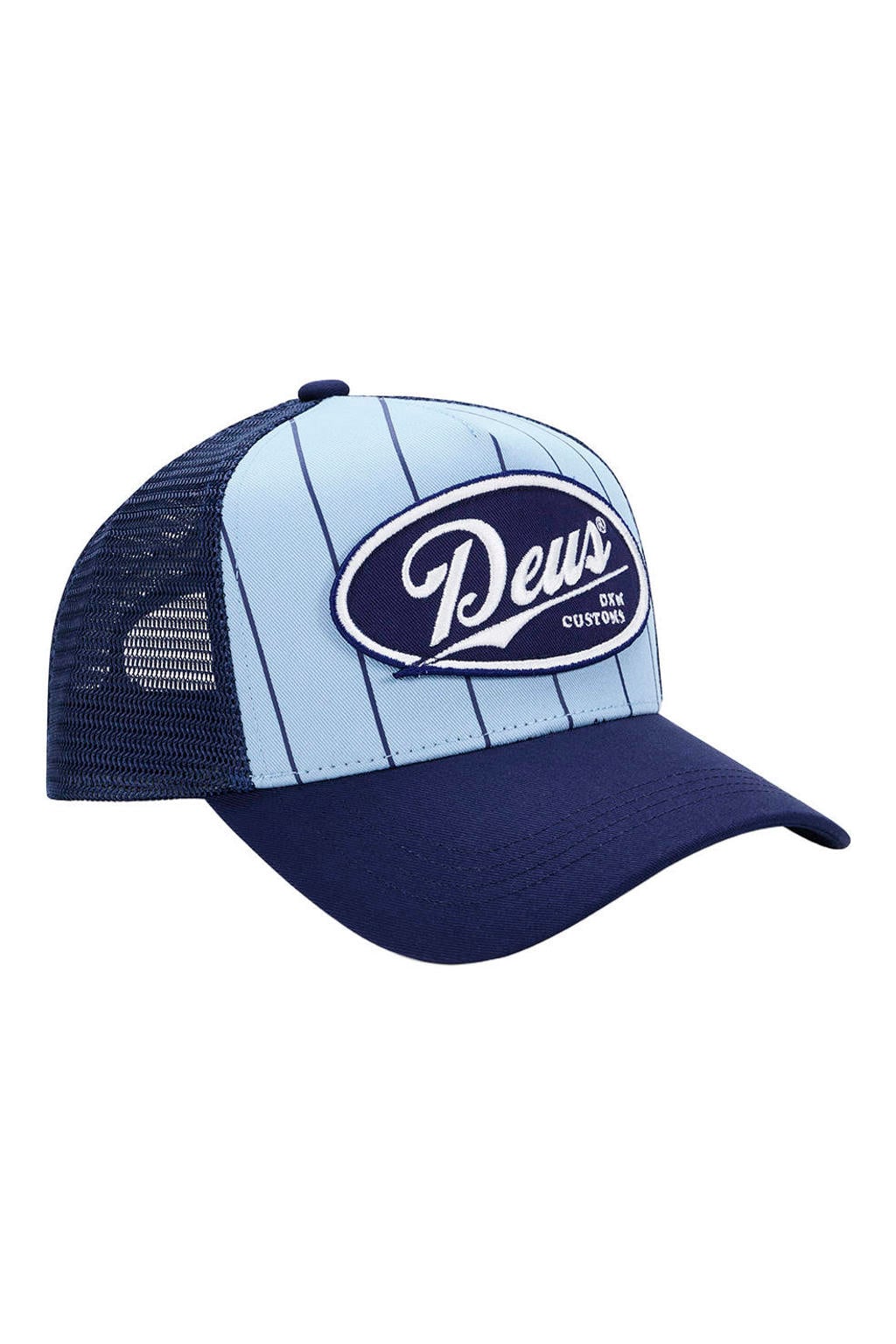 Deus Ex Machina pet Forecourt Trucker blauw