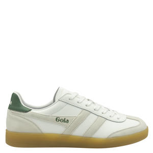 Viper leren sneakers wit/beige
