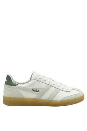 Viper leren sneakers wit/beige