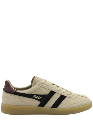 Viper suède sneakers beige/zwart