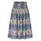 Lollys Laundry midi rok blauw