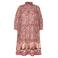 Lollys Laundry gebloemde midi jurk rood