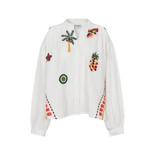 Lollys Laundry blouse wit afbeelding