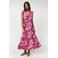 Lollys Laundry A-lijn jurk roze