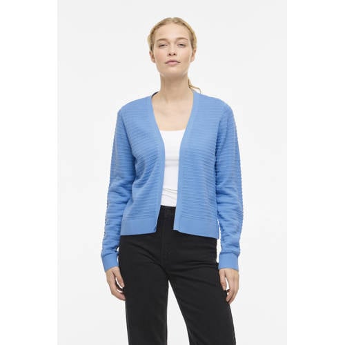 VILA vest blauw gebreid afbeelding