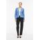 VILA vest blauw gebreid