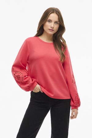 sweater koraalrood