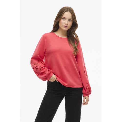 VILA sweater koraalrood afbeelding