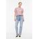 VILA gestreepte T-shirt wit