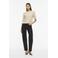 VILA top met panterprint ecru