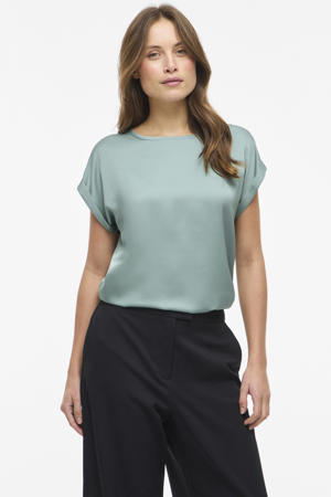satijnen blousetop