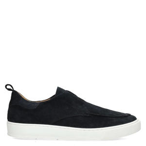 Gregory suède loafers donkerblauw