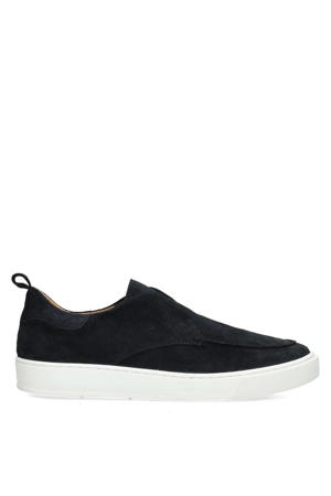 Gregory suède loafers donkerblauw
