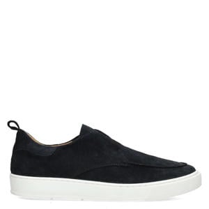 Gregory suède loafers donkerblauw