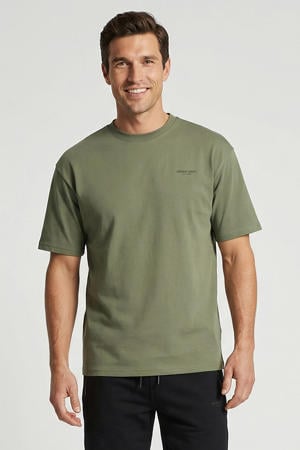 regular T-shirt groen
