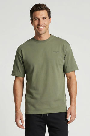 regular T-shirt groen