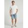 Cars slim short medium blue denim