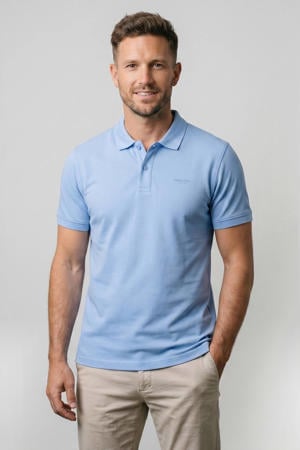 regular polo blauw