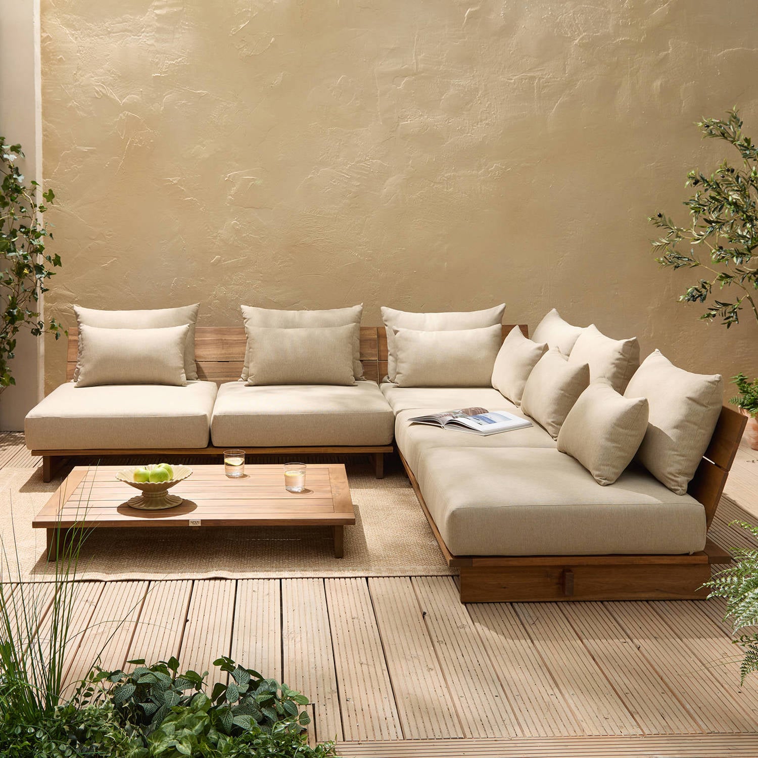 NOUS Garden hoek loungeset Sintra