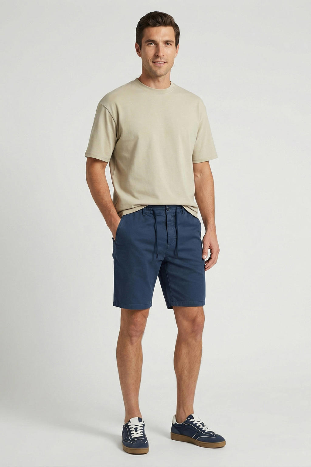 Cars regular casual short donkerblauw