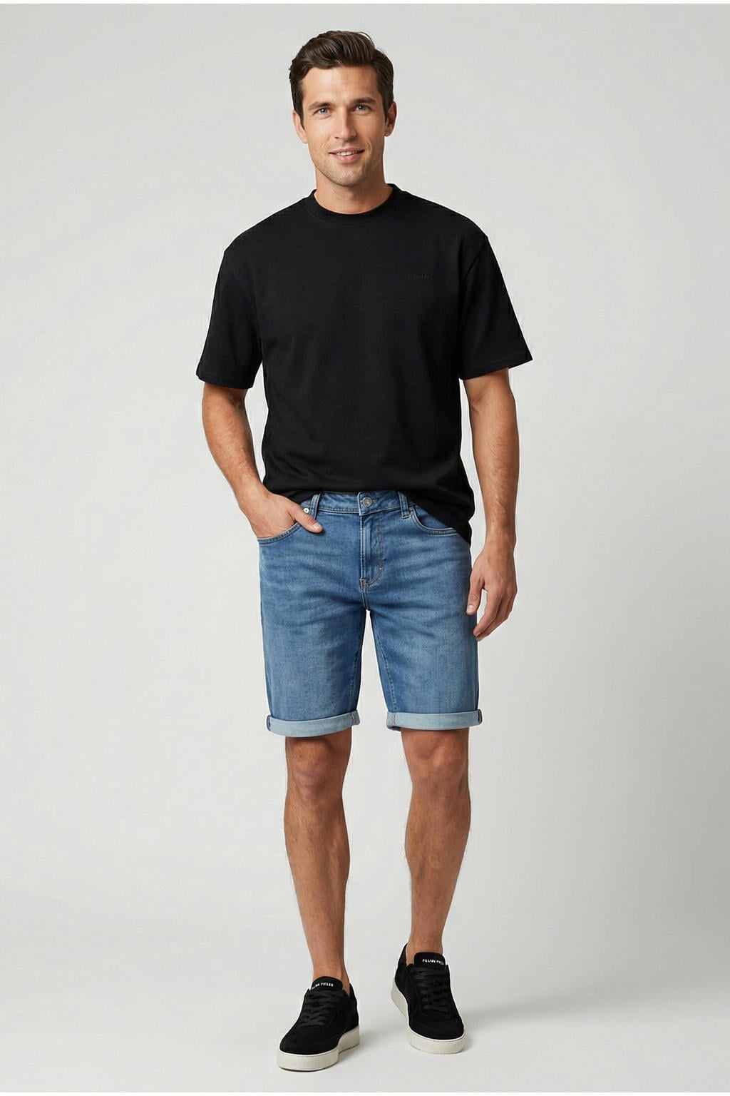 Cars CALIFORNIA denim regular short stonewashed
