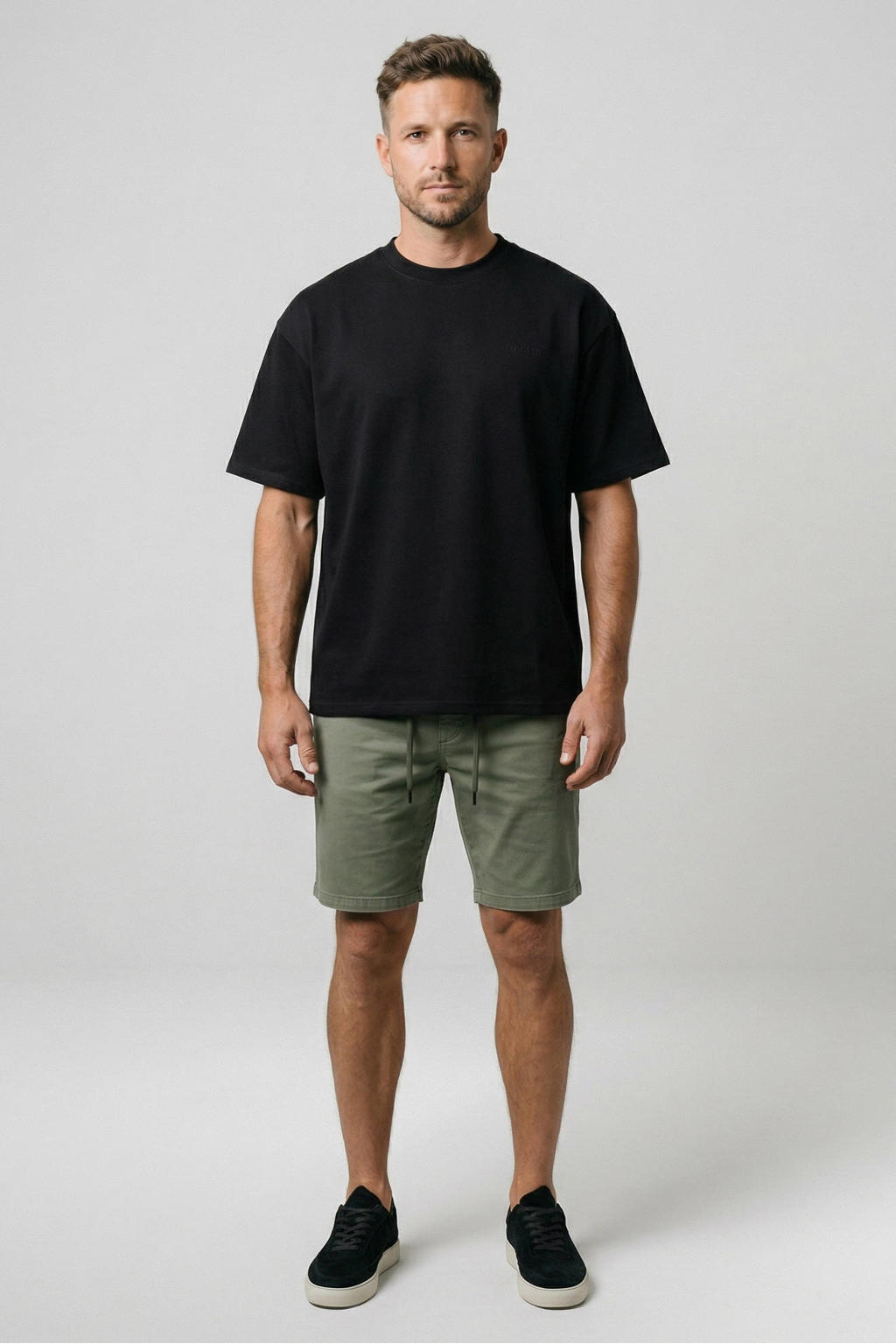 Cars regular casual short groen