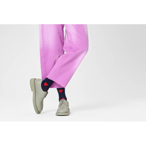 Happy Socks sokken Heart donkerblauw afbeelding