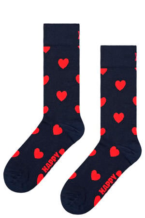 sokken Heart donkerblauw