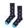 Happy Socks sokken Glass Of Wine donkerblauw