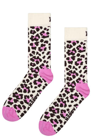 sokken Leo beige/roze