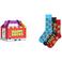 Happy Socks giftbox sokken Hangry Meal - multi (set van 3)