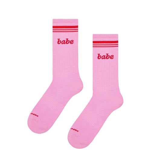 Happy Socks sokken Babe roze afbeelding