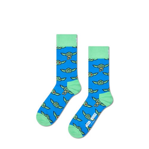 Happy Socks sokken STAR WARS™ Grogu Mood blauw afbeelding