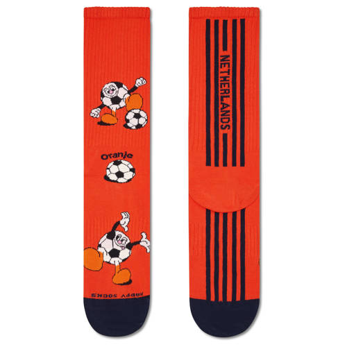 Happy Socks sokken World Cup Netherlands oranje afbeelding