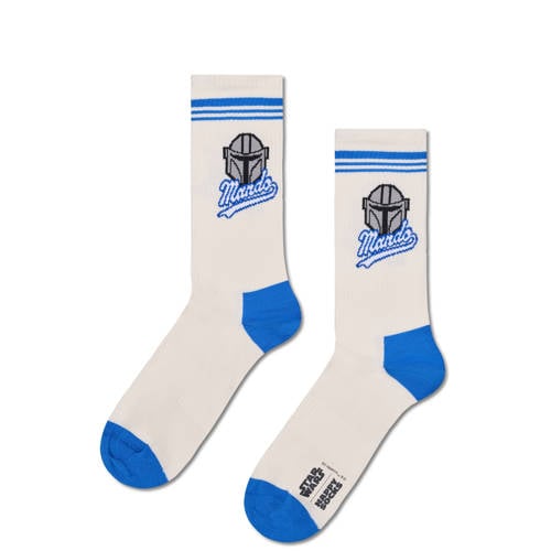 Happy Socks sokken STAR WARS™ Mando wit afbeelding