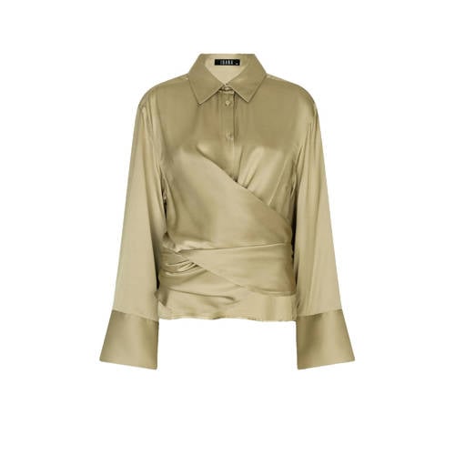 IBANA blouse lichtgroen afbeelding