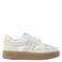 Babouche Jilly-165 leren sneakers wit