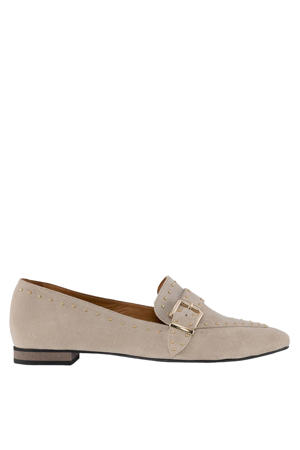G-Luna-2 suède loafers beige