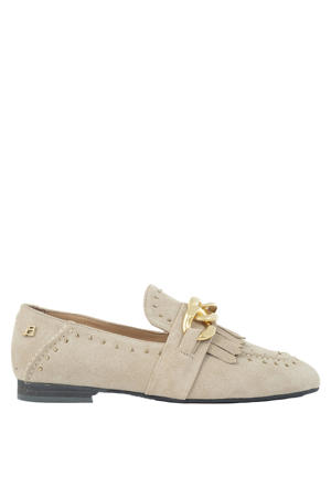 G-Manon-2 suède loafers beige